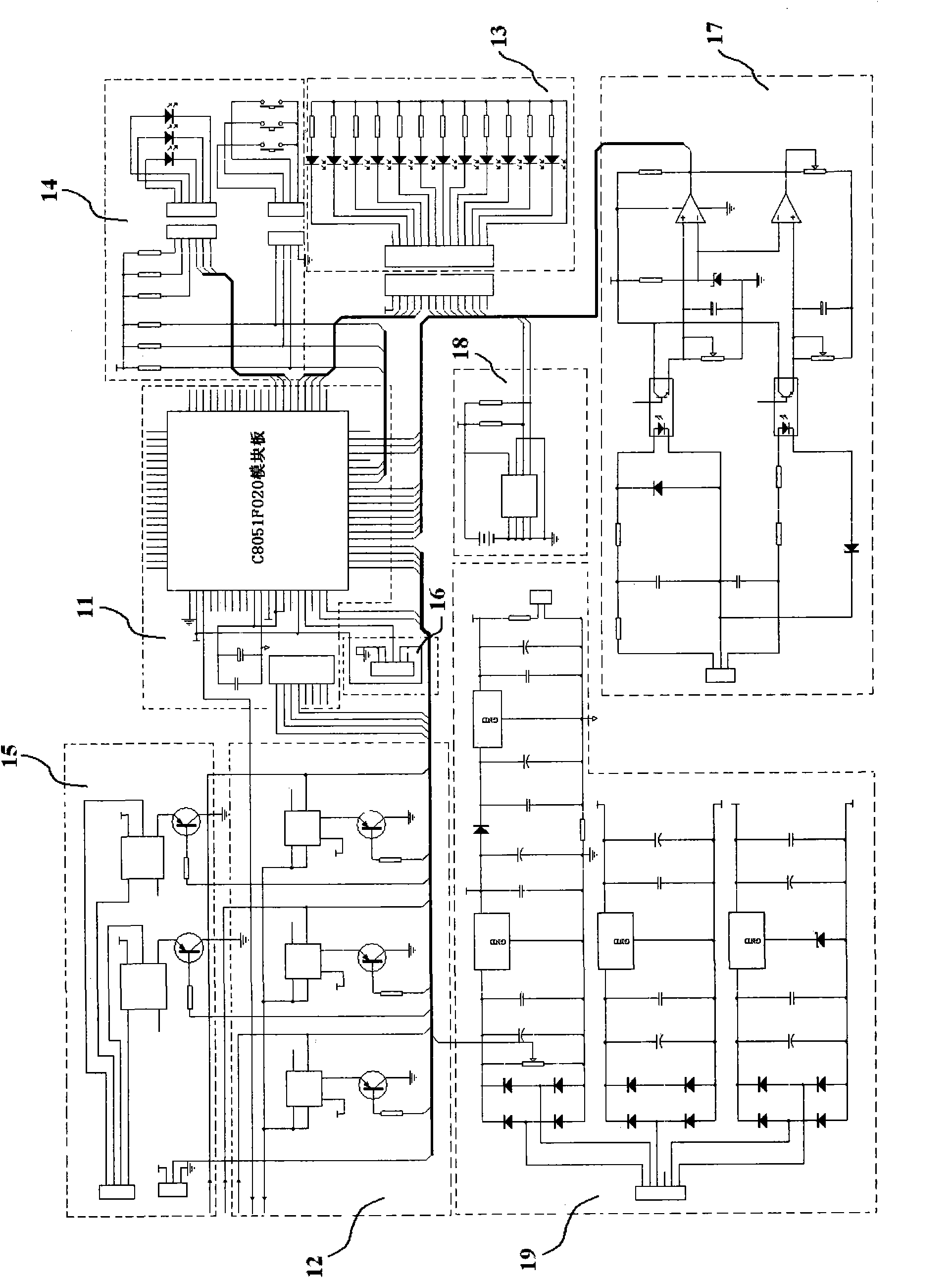 High-power portable intelligent recharge and discharge machine