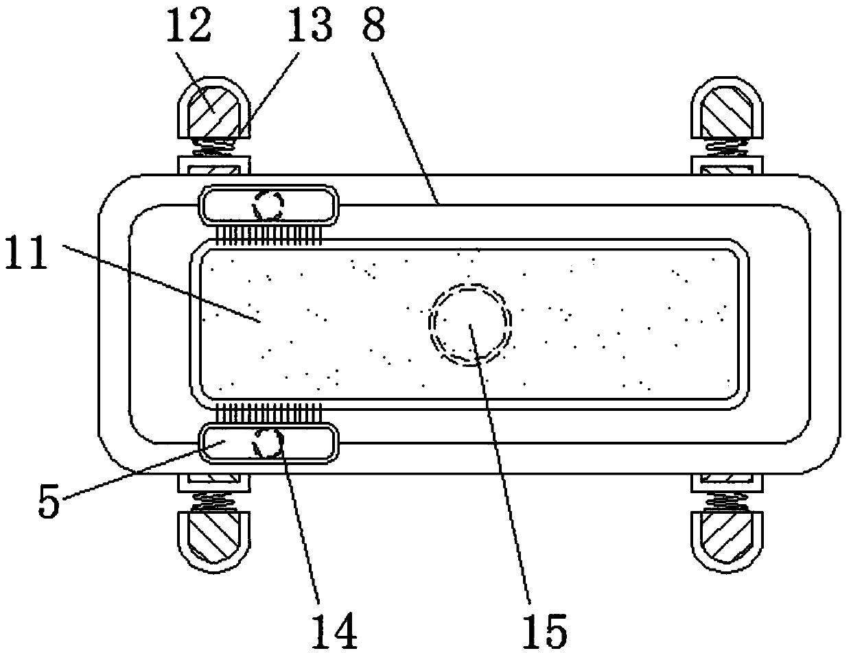 Lathe scrap iron recovery device for machining