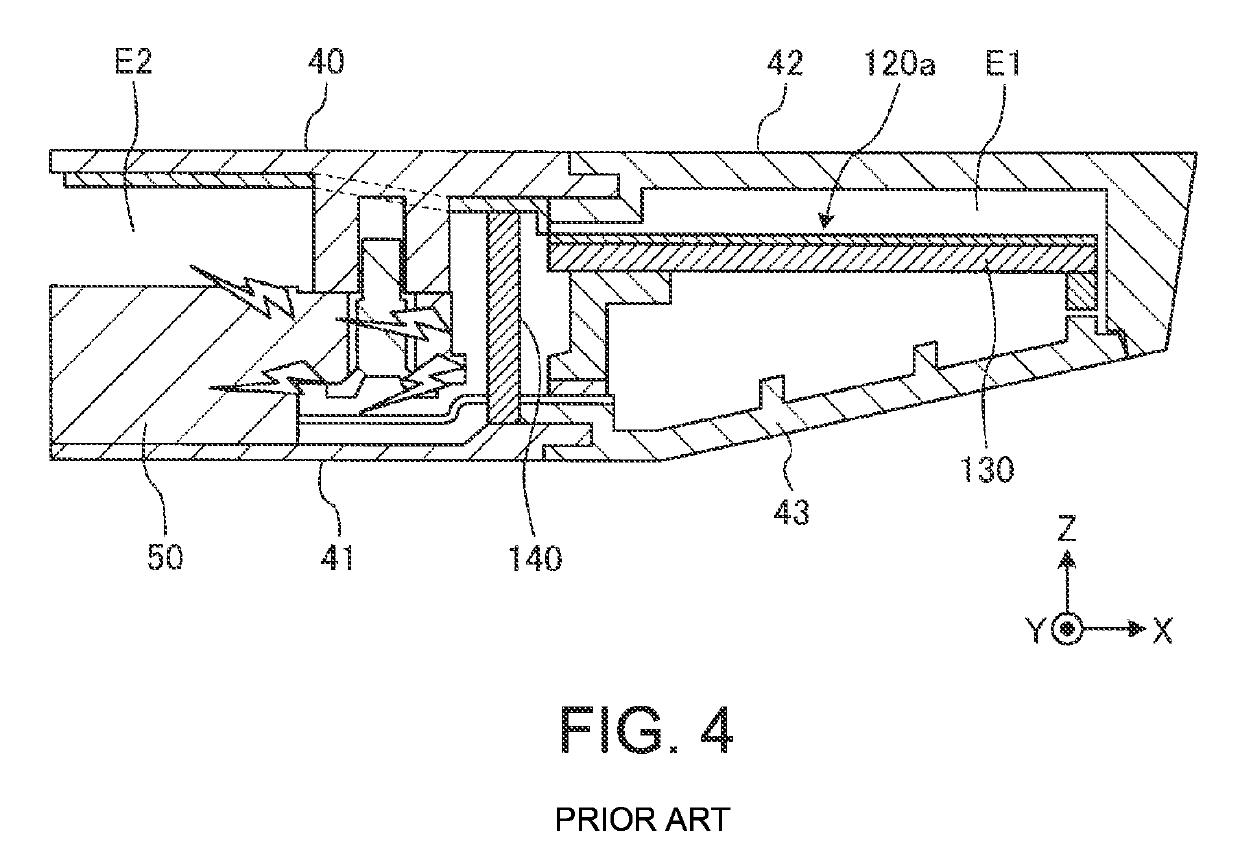 Electronic apparatus with shielded antenna space