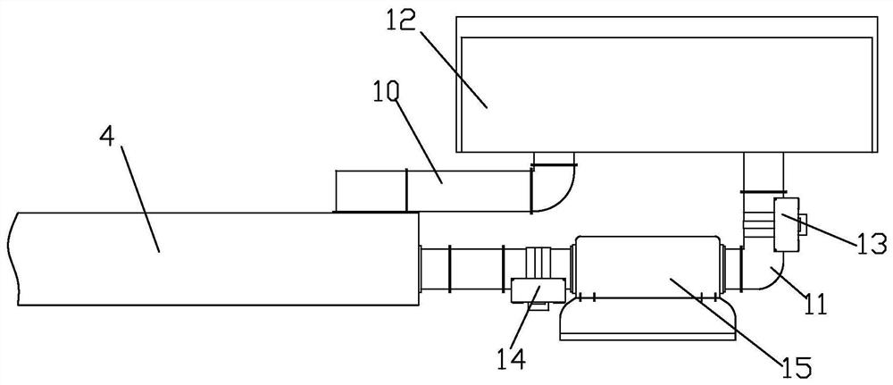 An inside-out air supply system installed in a factory breeding room