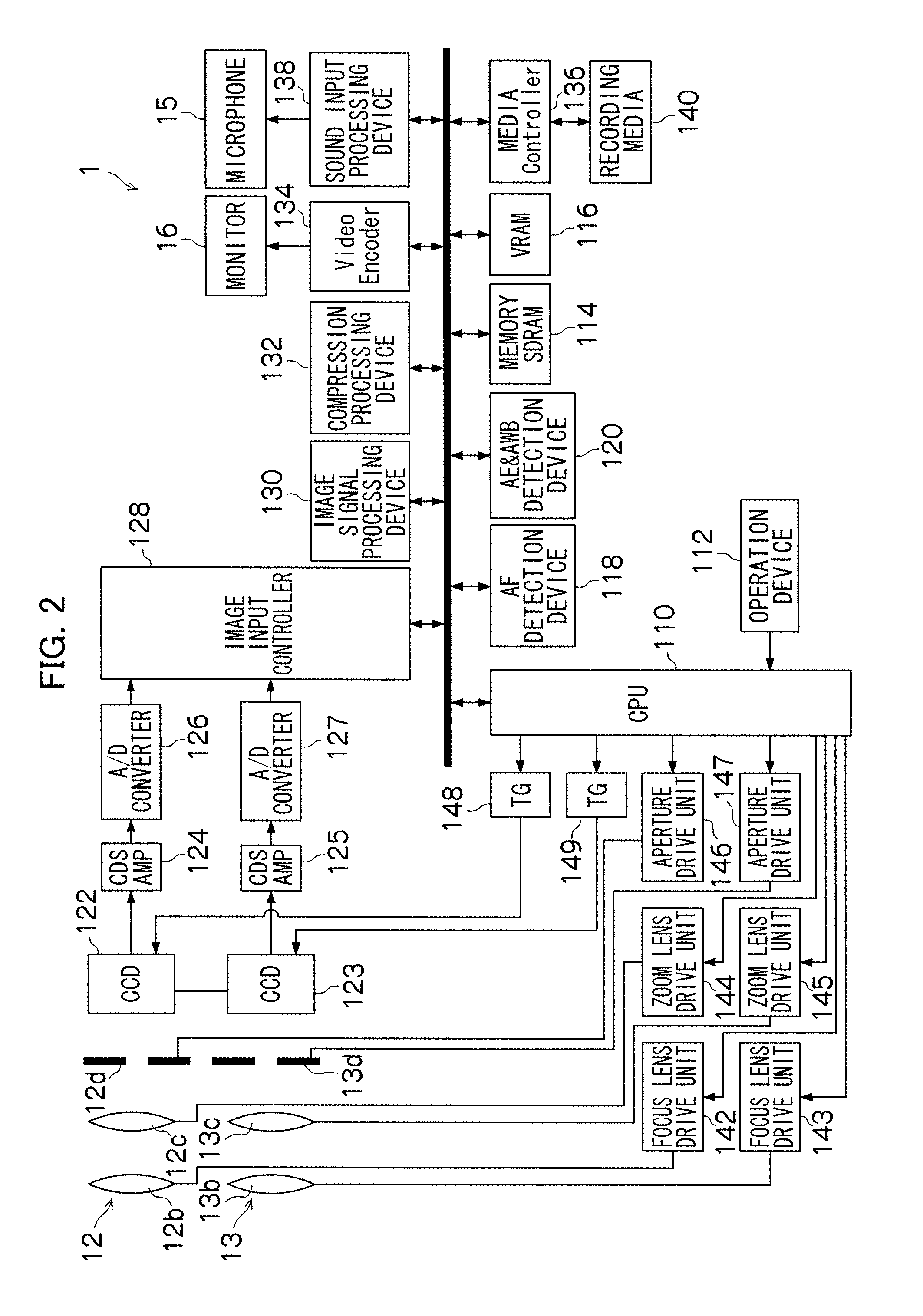 Imaging apparatus and display apparatus