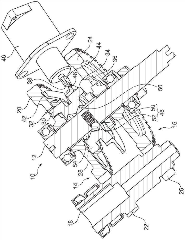 Two-speed transmission for an electrically driven motor vehicle