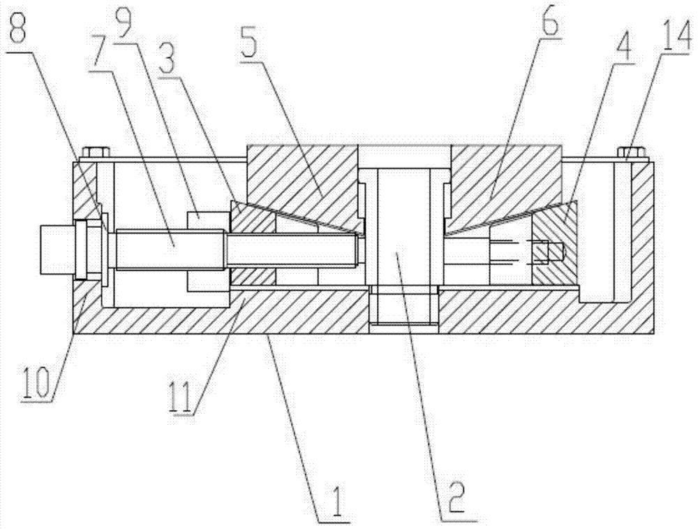 Machine tool fine adjustment sizing block