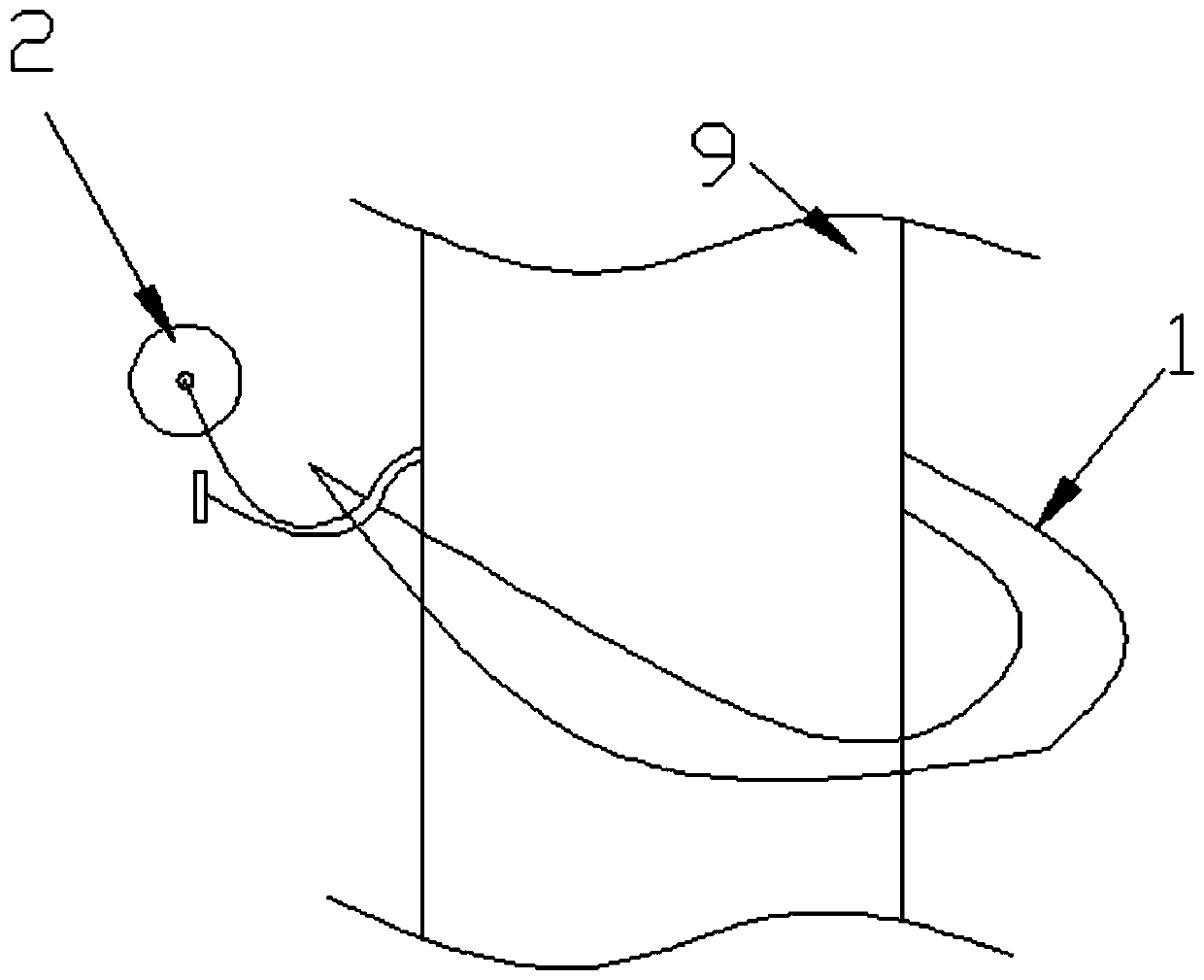 Non-platform structure of chip carrier power generator and power generator piping system pre-assembling method