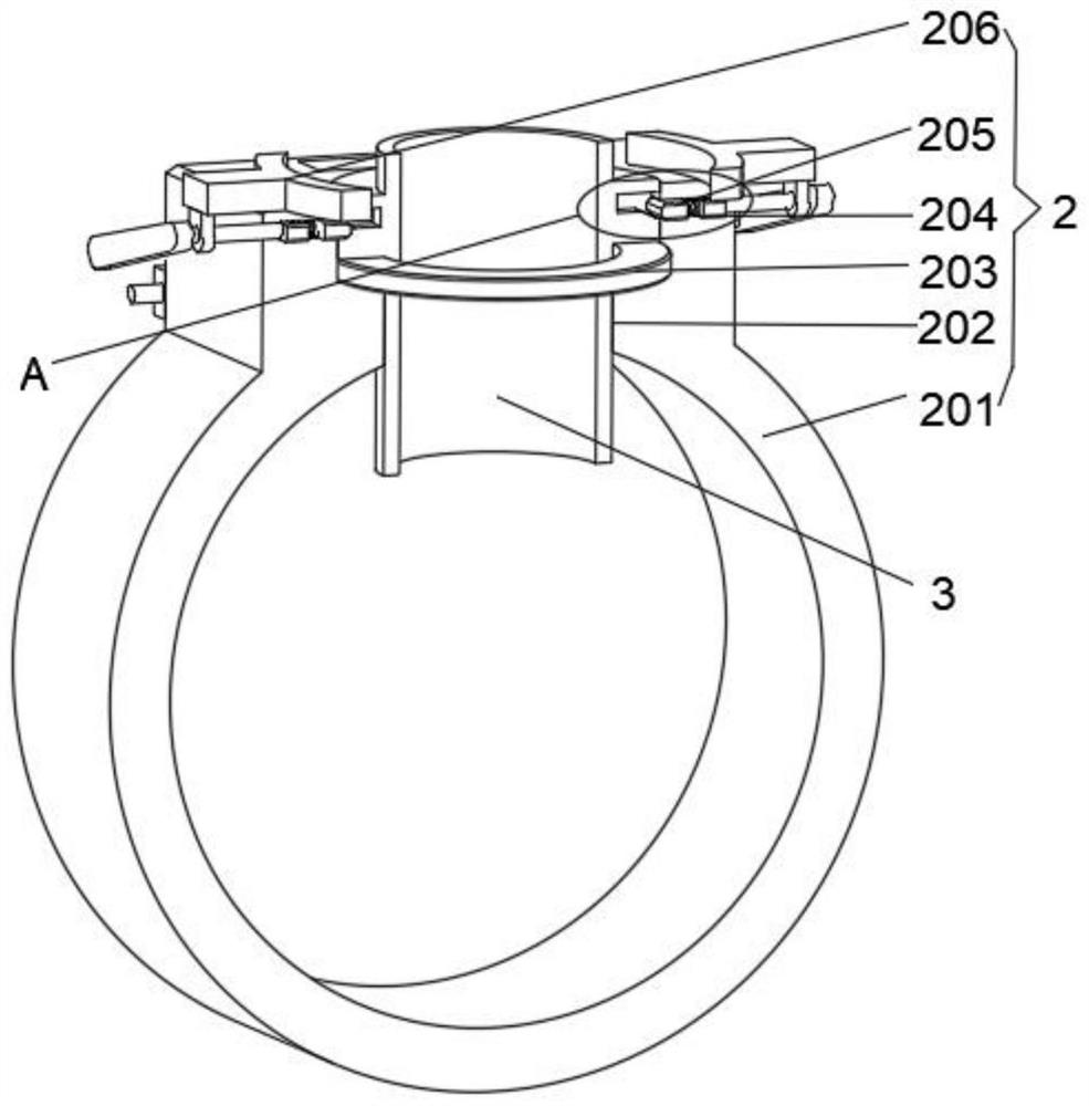 Underground pressure pipeline leak detection device and use method