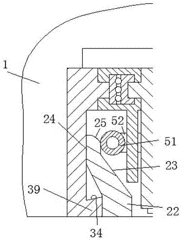 A ceiling fan installation device