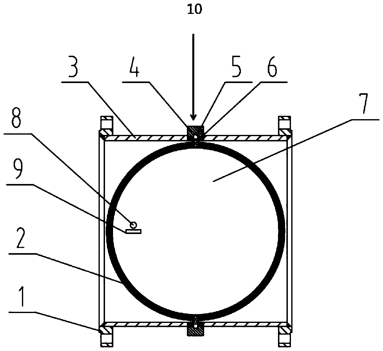 Two-way flame-proof valve and flame-proof system used for dust environment