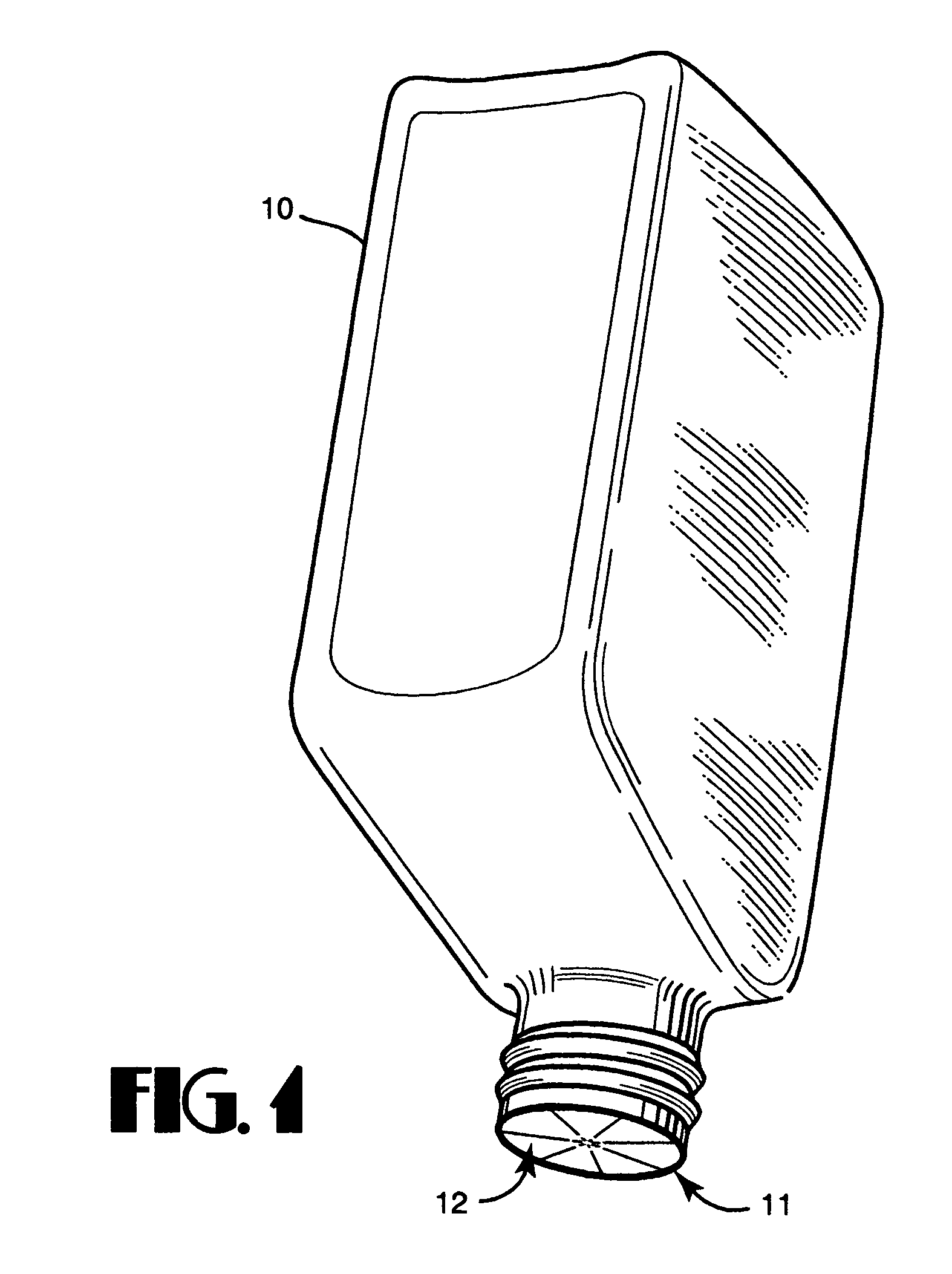 Breathable rupturable closure for a flexible container