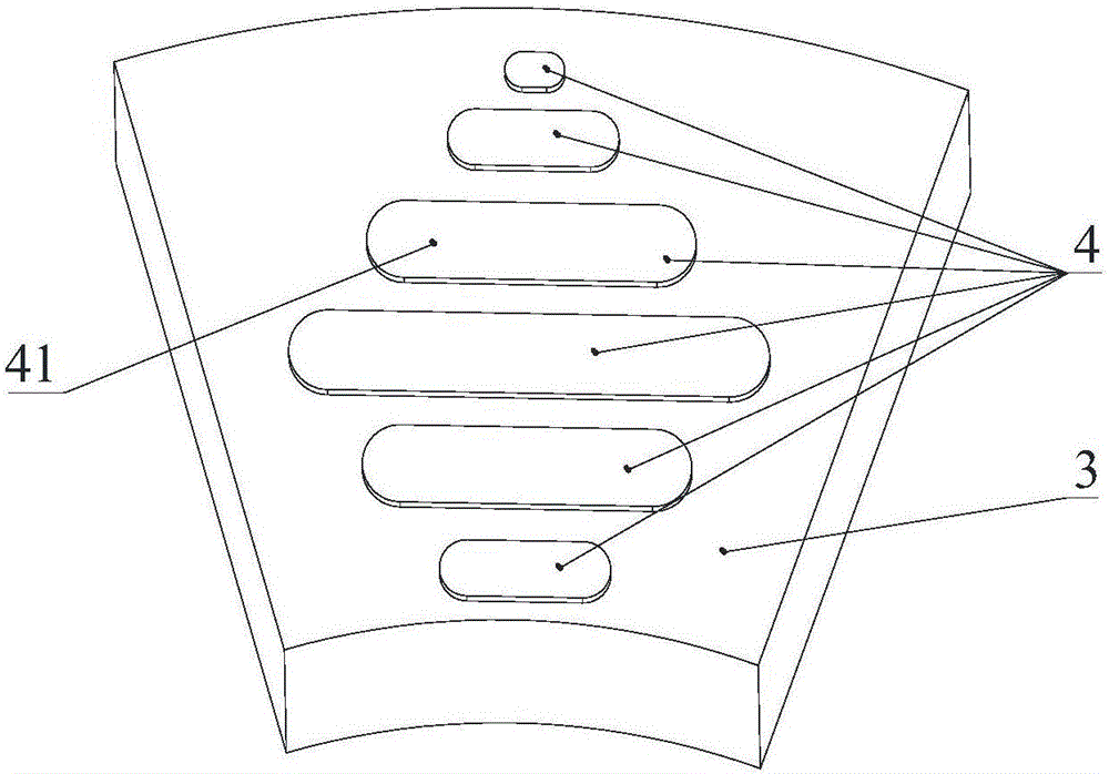 End-surface mechanical seal structure with sharkskin-imitated surface three-dimensional shape