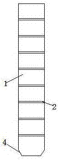 Austenitic acid-resistant stainless steel pipe