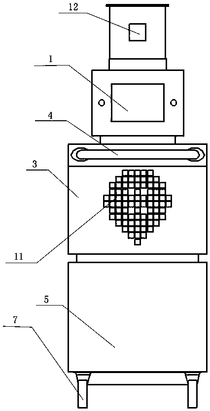 Movable chlorine dioxide disinfector