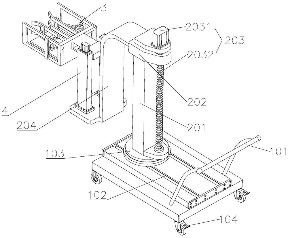 Unloading device for ship