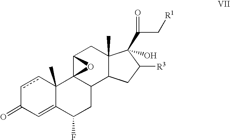 Method for the preparation of 6-α fluoro corticosteroids