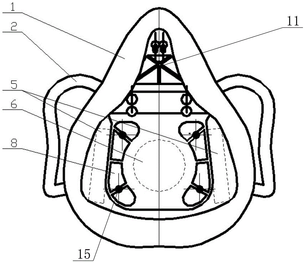 Mask capable of automatically adjusting breathing