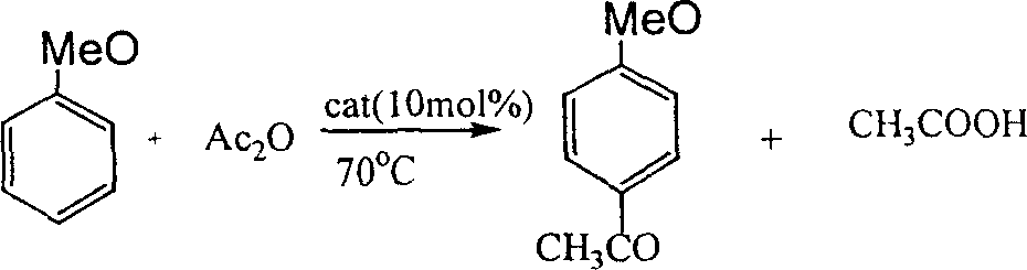 Rare earth contained perfluorocarboxylic Lewis acid catalyst and its preparation