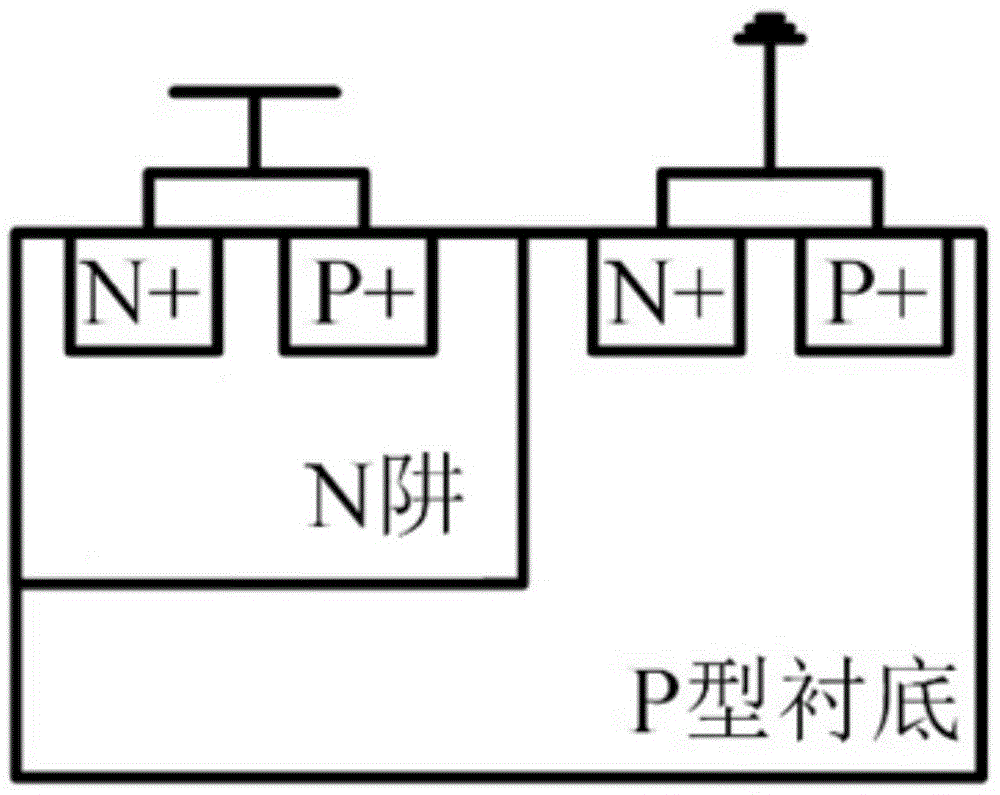 An electrostatic discharge protection circuit with adjustable maintenance voltage