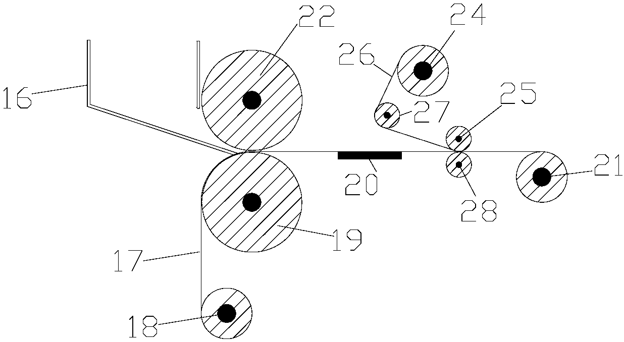 A preparation method of fireproof glass fiber-aluminum alloy hybrid laminate