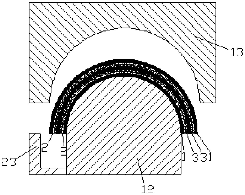 A preparation method of fireproof glass fiber-aluminum alloy hybrid laminate