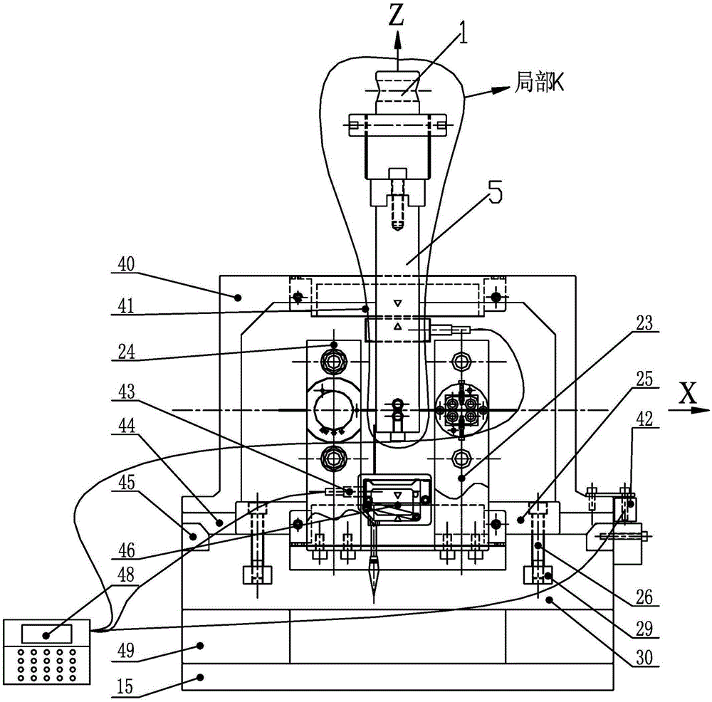 Device and method for precise detection of Bauschinger effect in repeated bending of sheet metal