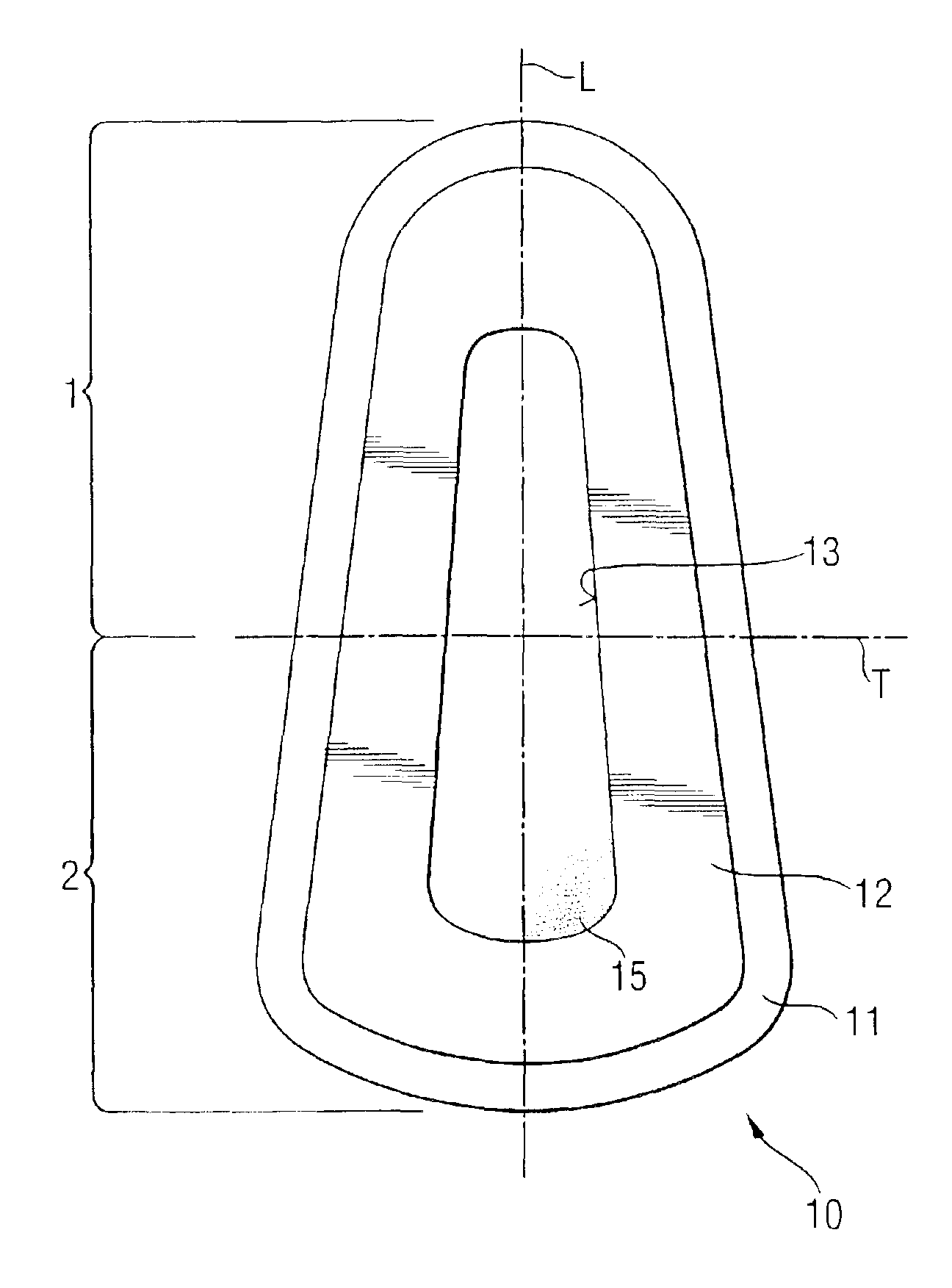 Dimensionally optimized menstrual fluid management device