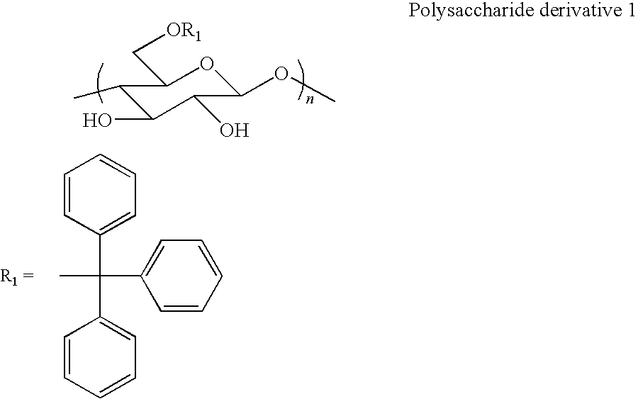 Separating agent for enantiomeric isomers