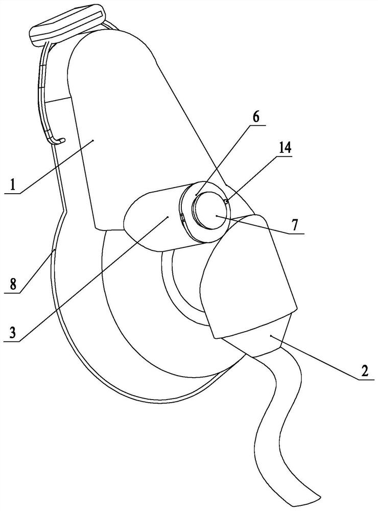 Non-invasive ventilation indwelling gastric tube mask