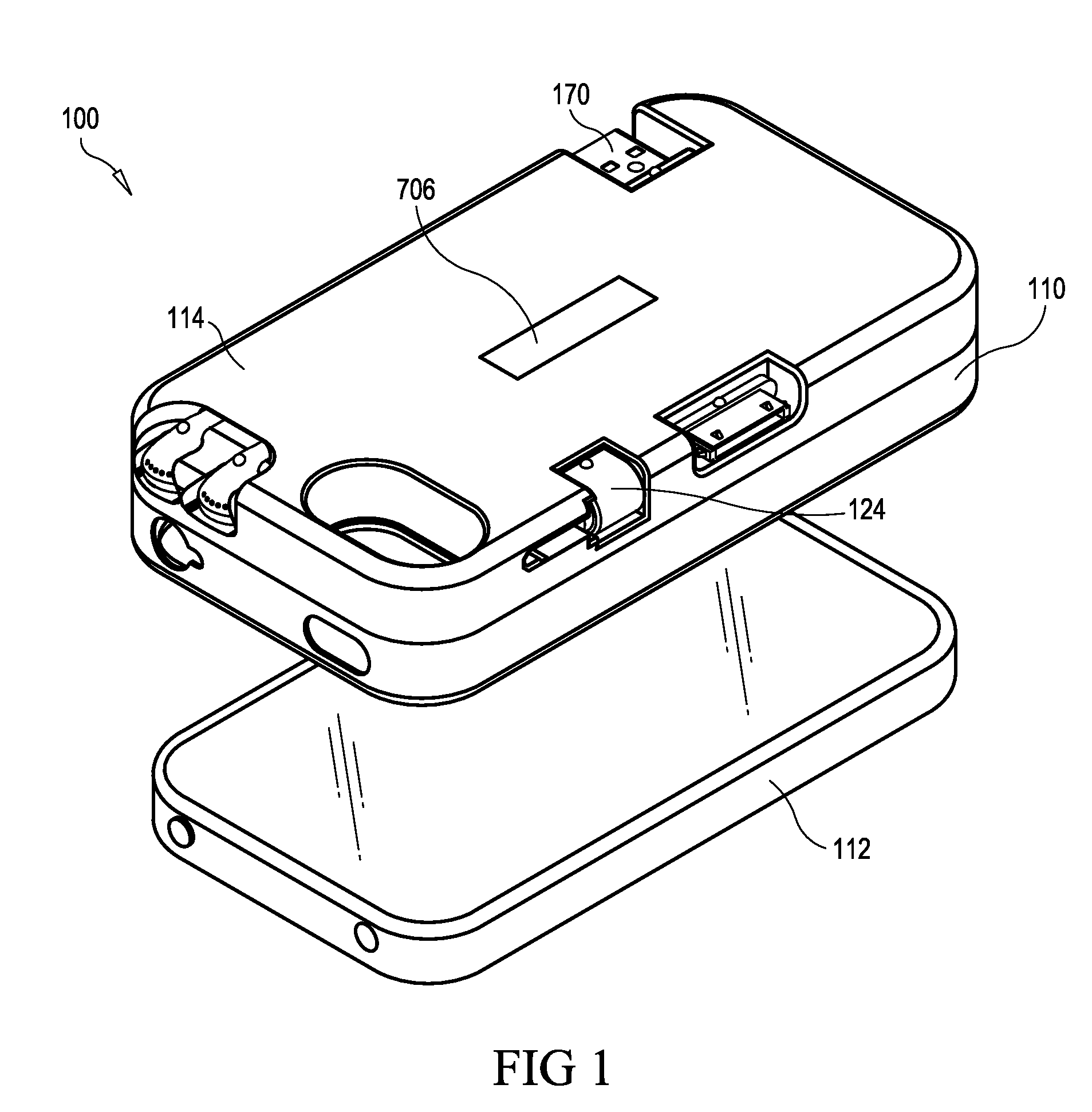 Electronic device cover with retractable communication modules