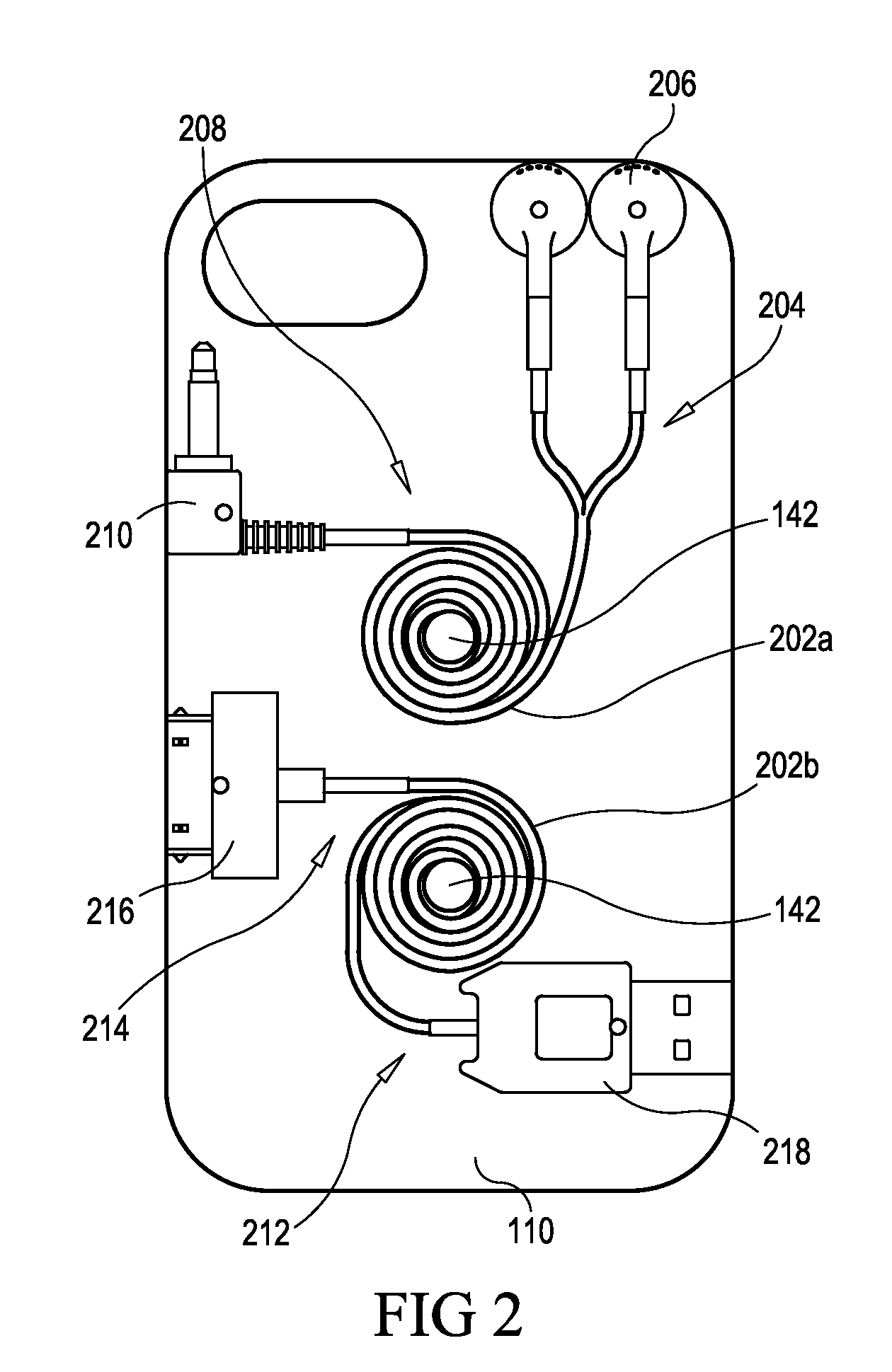 Electronic device cover with retractable communication modules