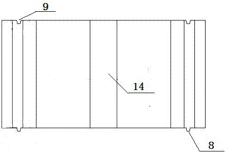 A kind of prefabricated cable trench and preparation method thereof