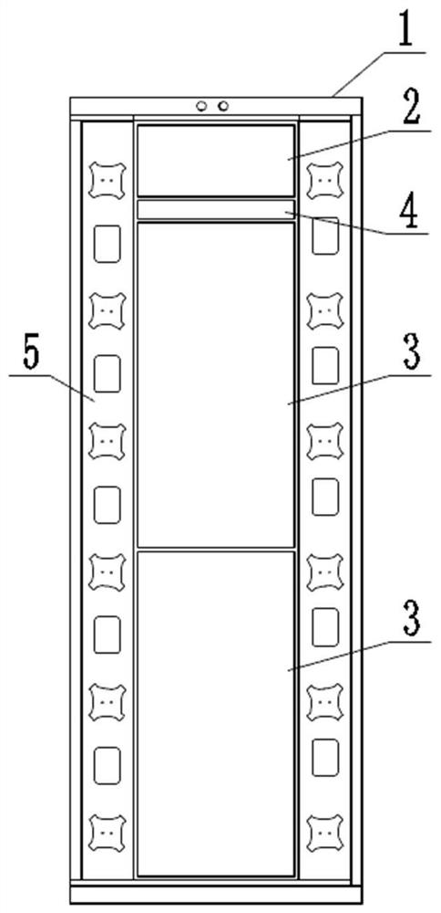 Optical cross-connect device for metro backbone transport network