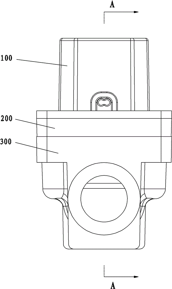 Valve head for pulse solenoid valve