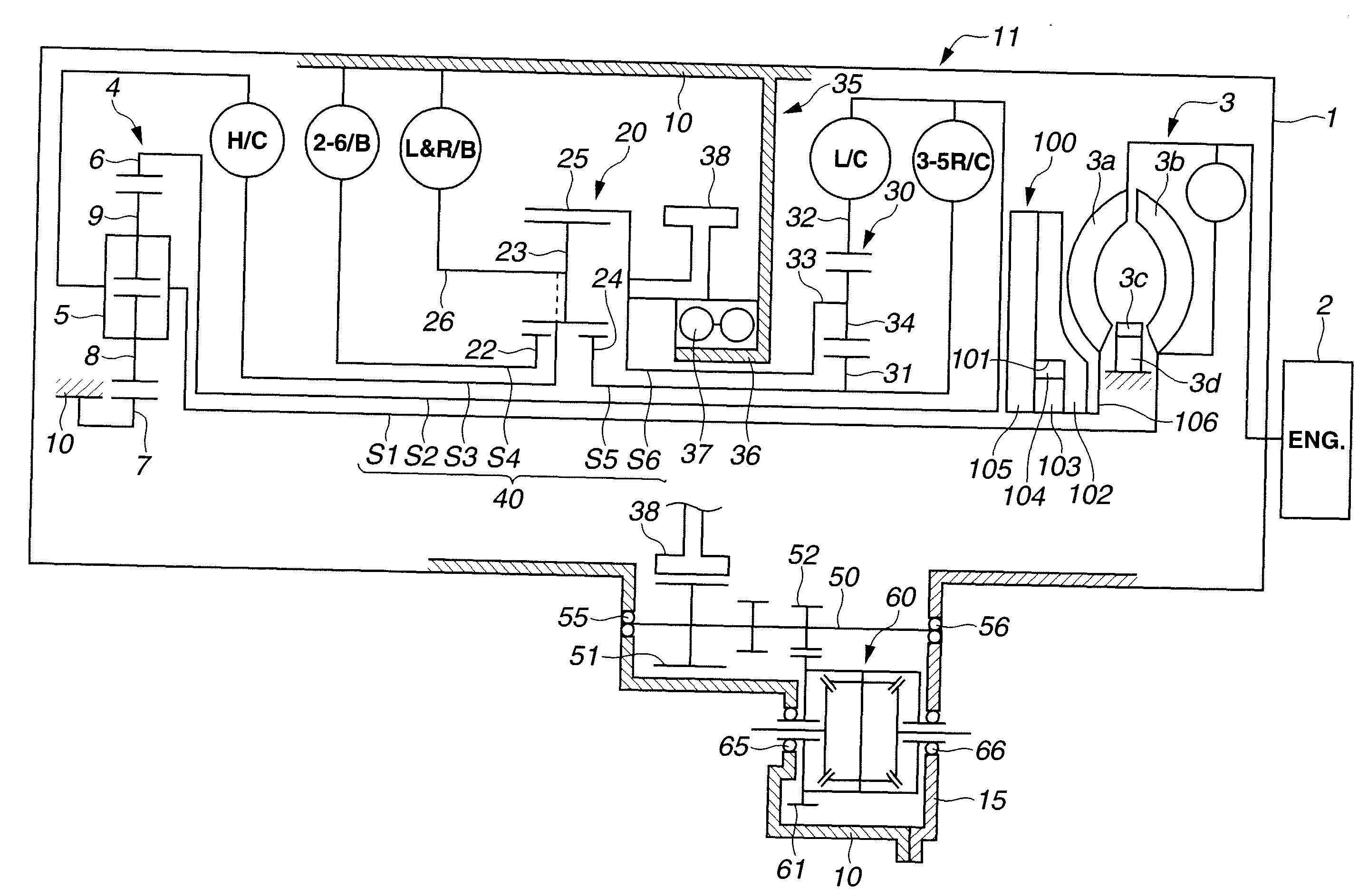 Oil pump structure of transmission