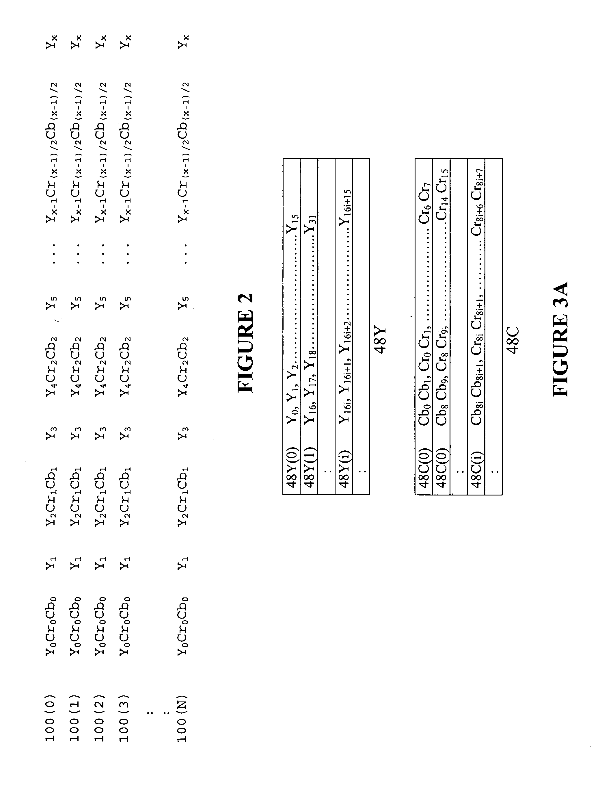 Pixel reordering and selection logic prior to buffering