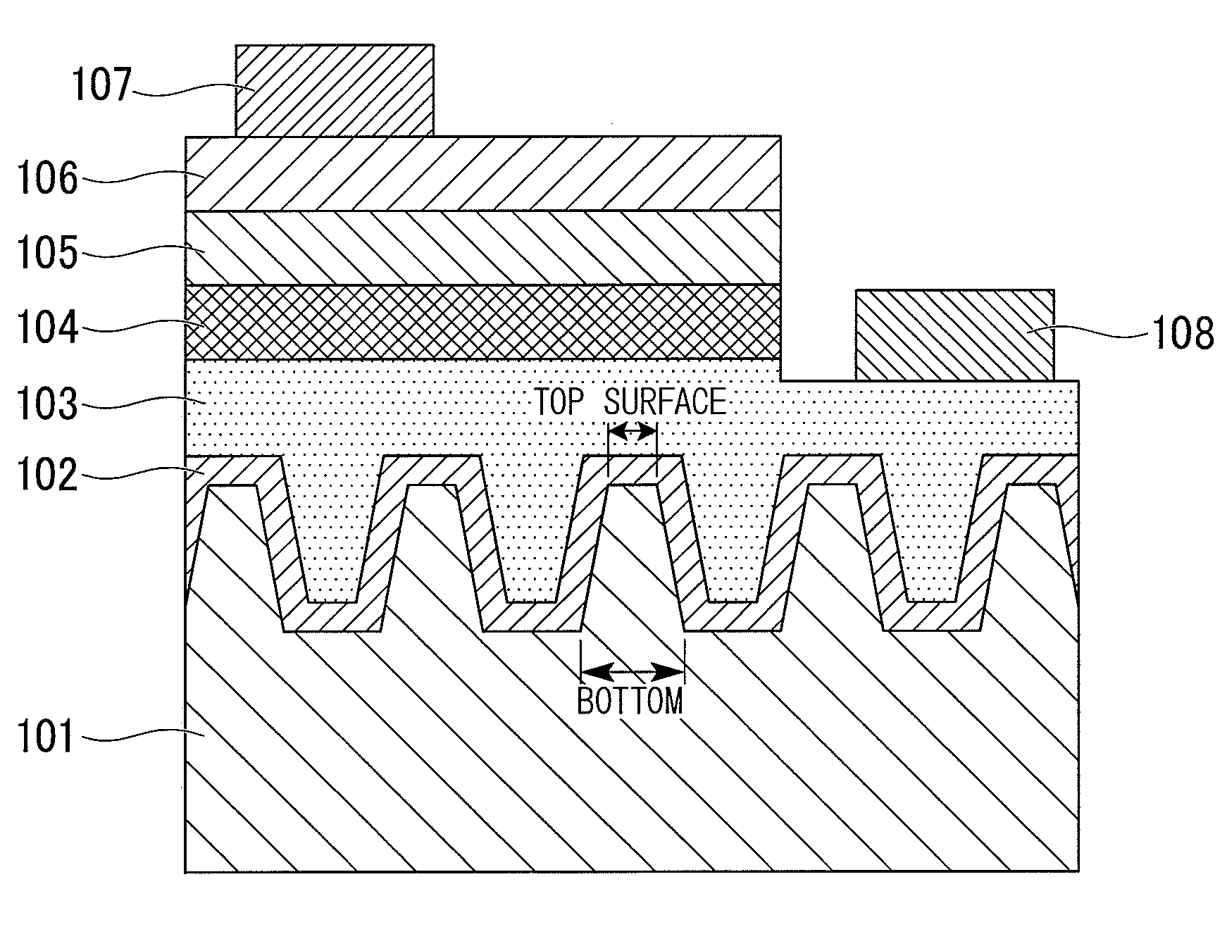 GaN BASED SEMICONDUCTOR LIGHT EMITTING DEVICE AND LAMP