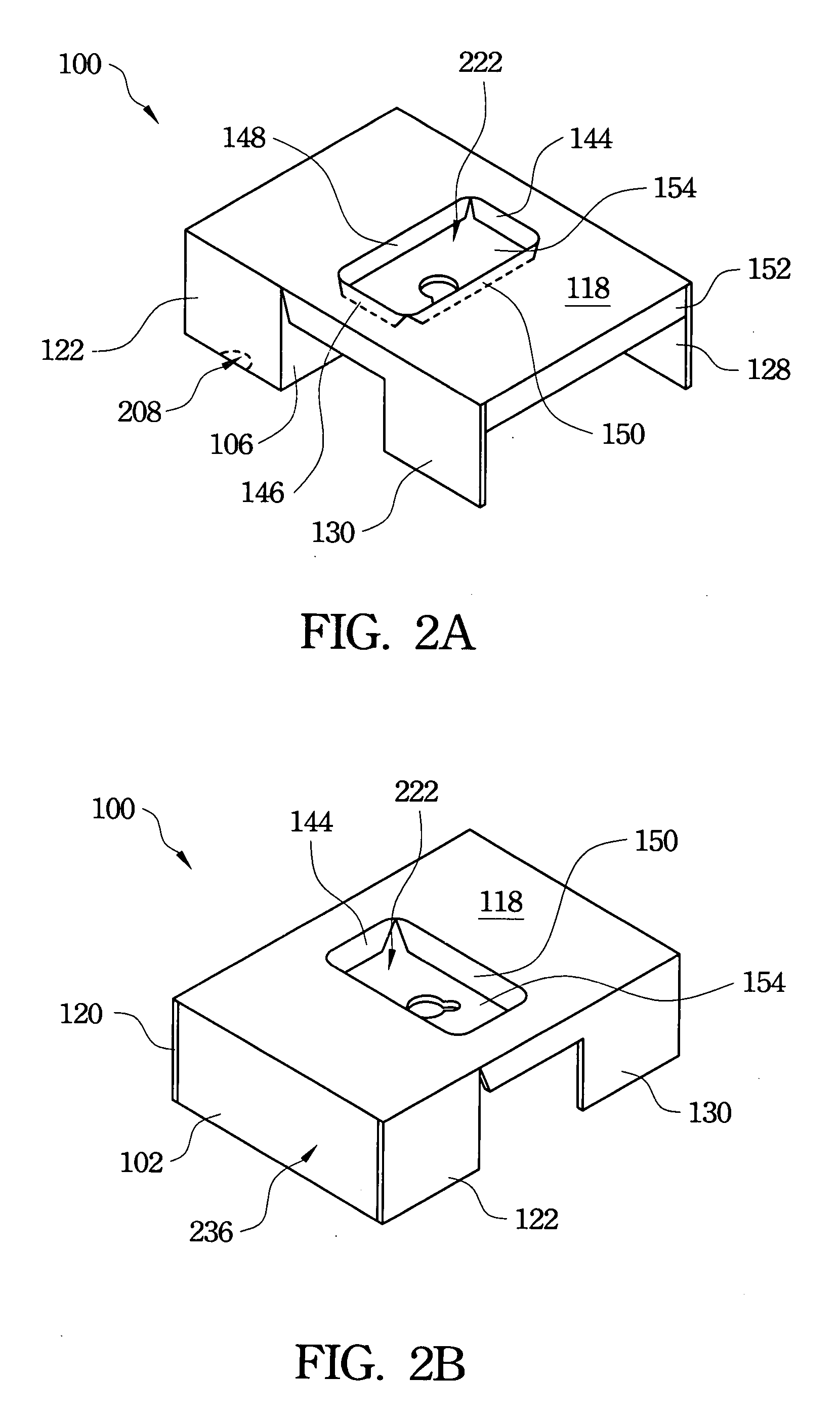 Stereoscopic inner spacer