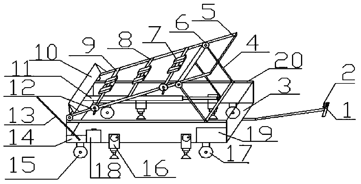 Aircraft long rod part assembling equipment and using method thereof