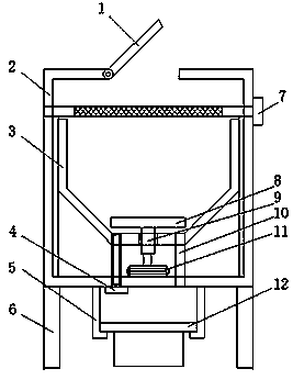 High-efficiency rice flour processing type grinding equipment