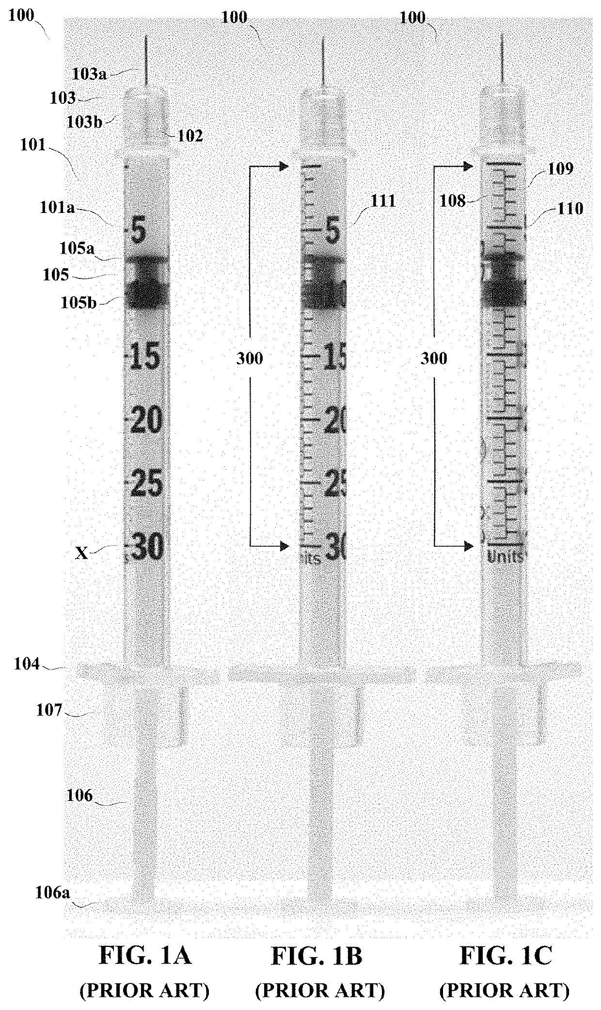 Syringe barrel with improved scale presentation