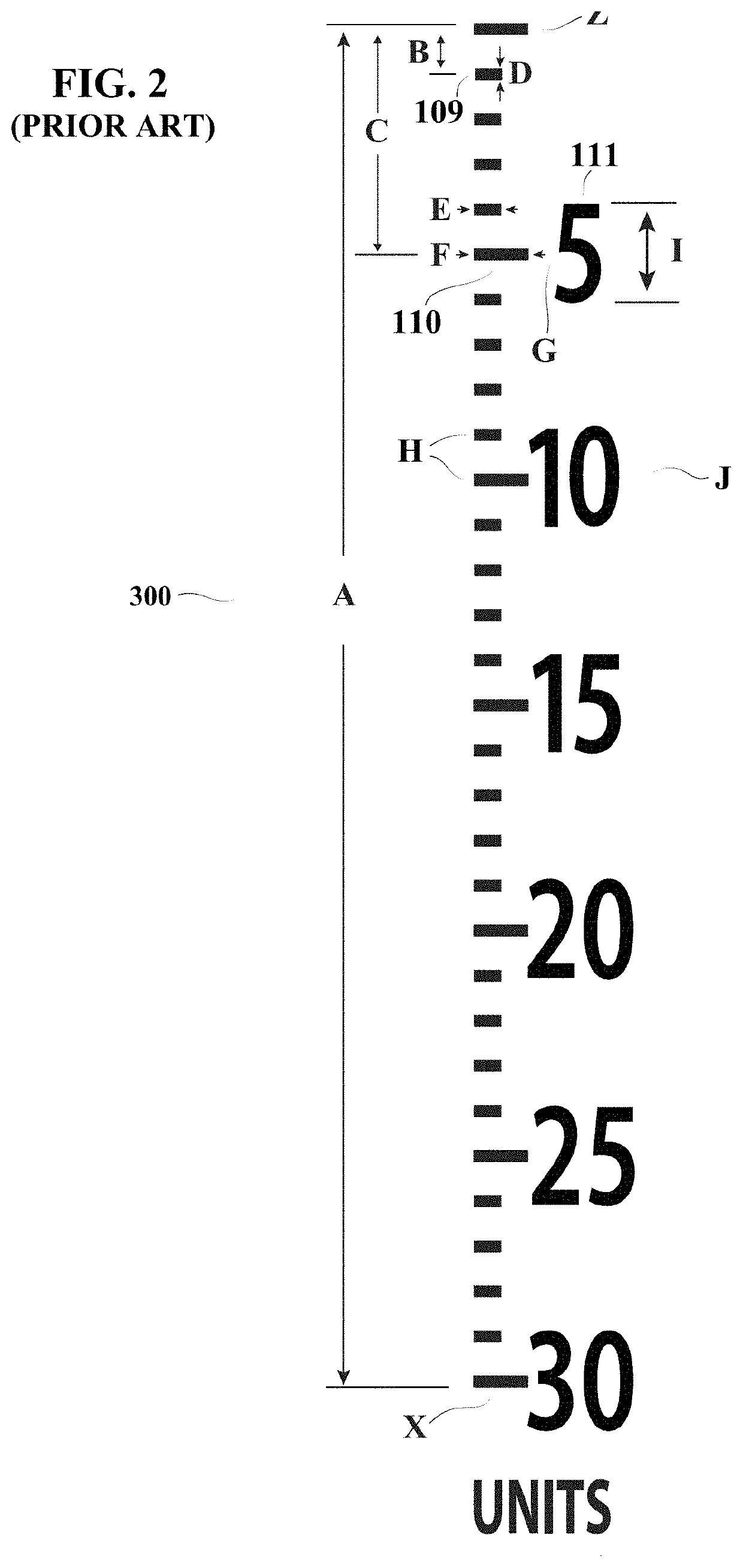 Syringe barrel with improved scale presentation