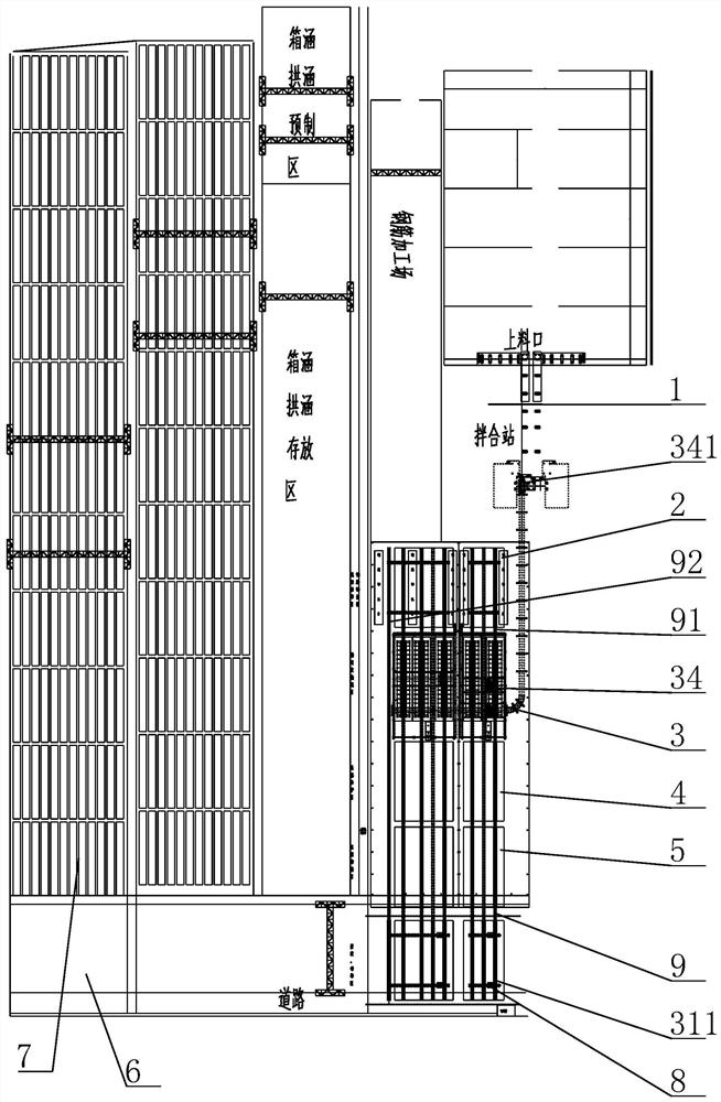 Automatic prefabricated light T-beam system and method