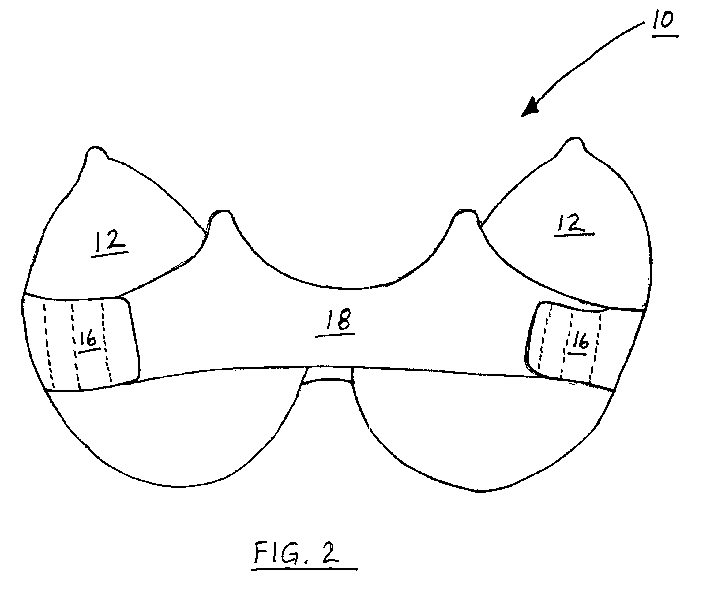 Modular brassiere fitment apparatus