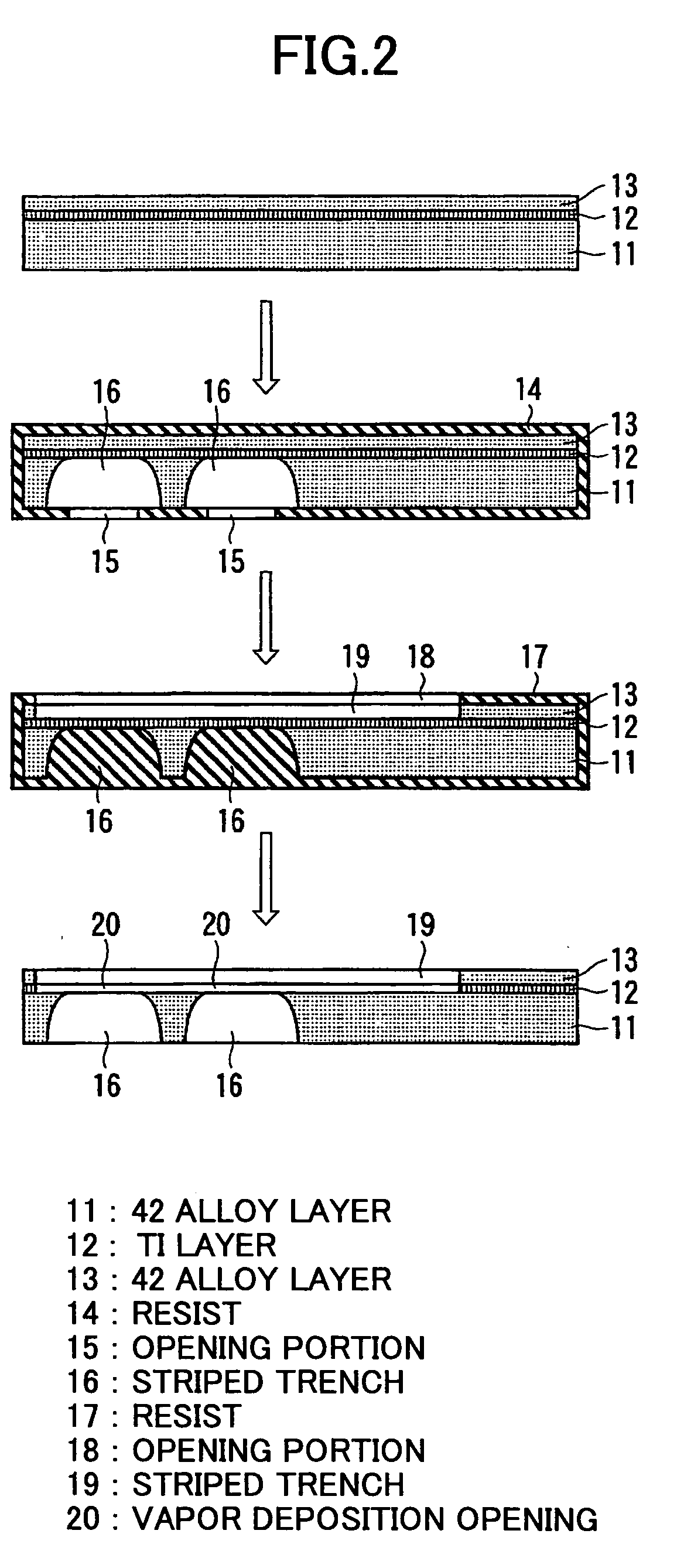 Vapor deposition mask and organic EL display device manufacturing method