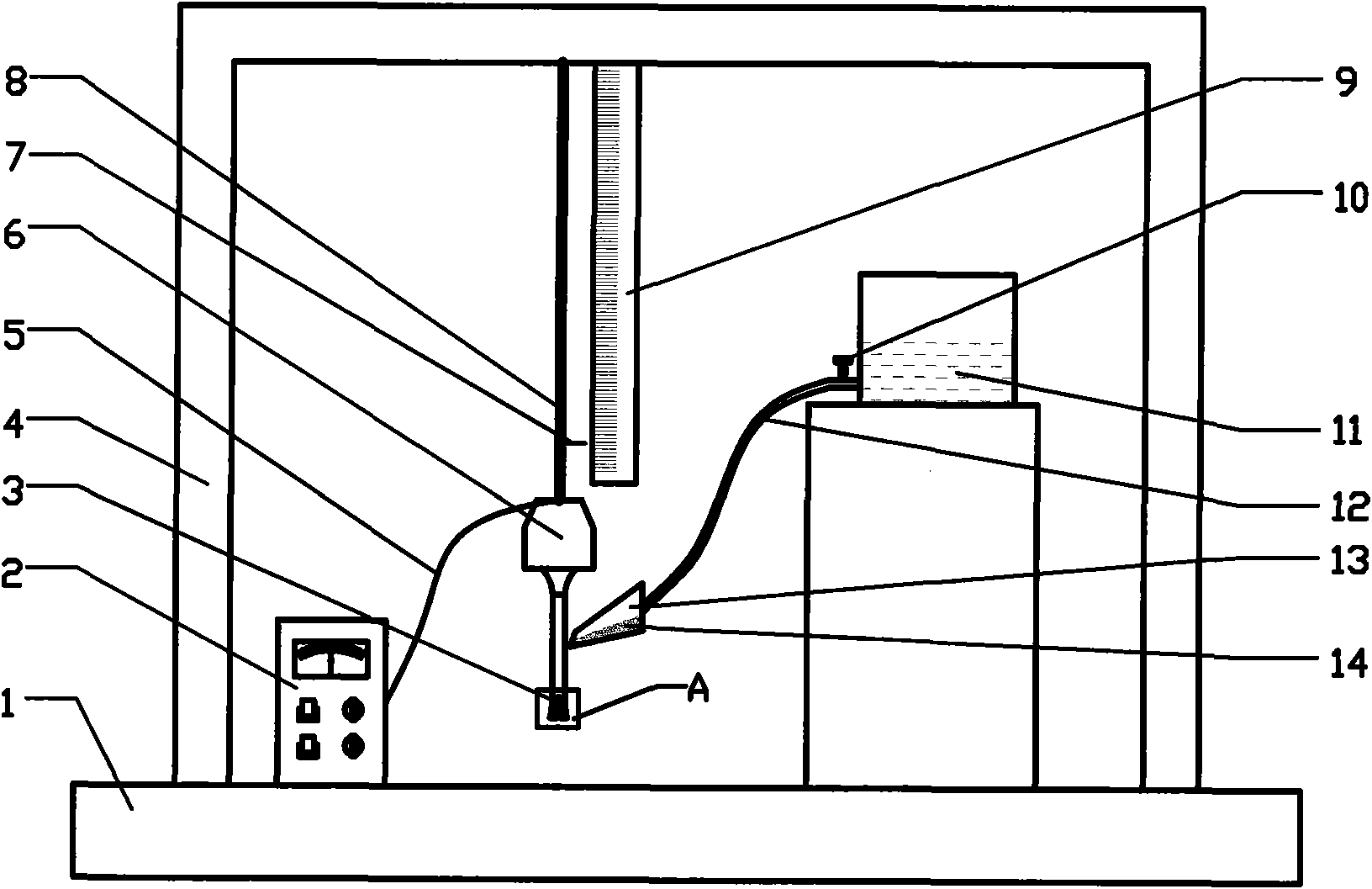 Small-size hand-hold deep small hole composite deburring device