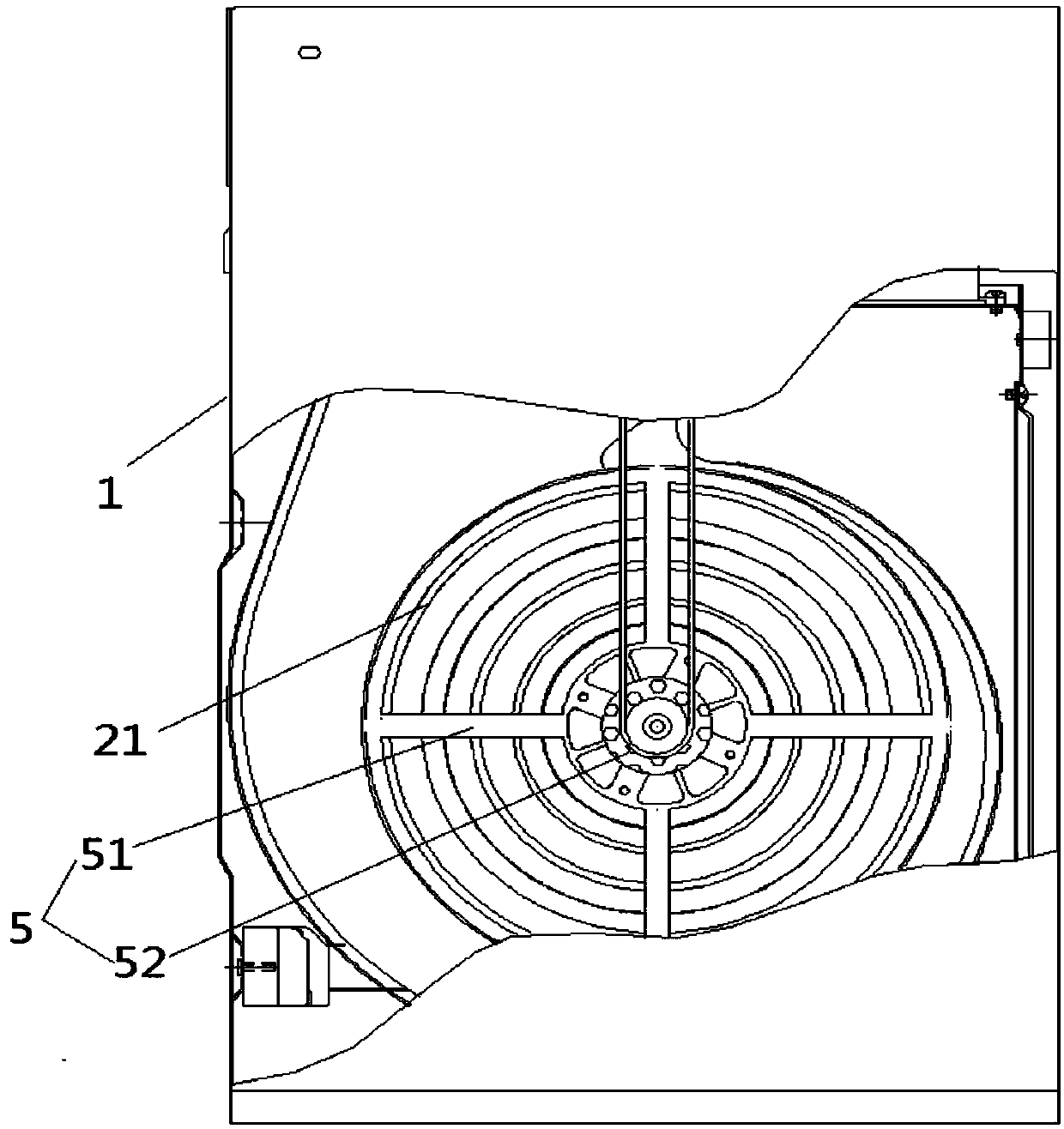 Air box structure, extractor hood applying same and kitchen range