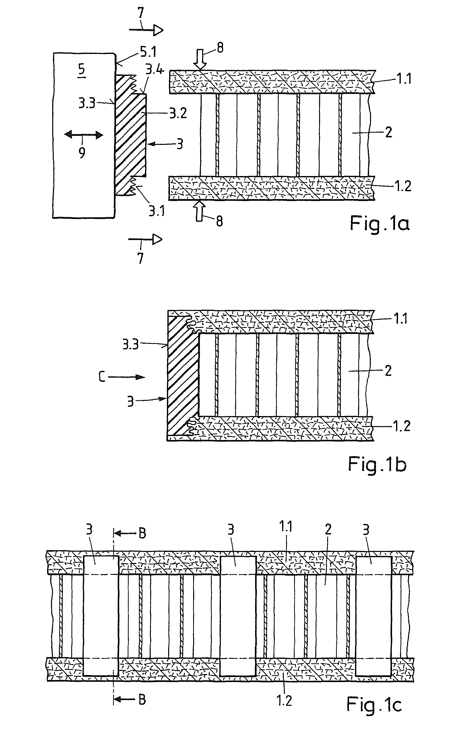 Method for producing a lightweight component, and support element