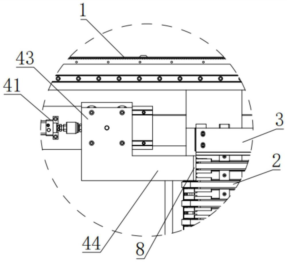 Feeding device and drilling machine