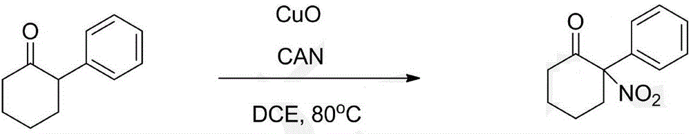 Synthesis method of alpha-nitrocycloalkanone