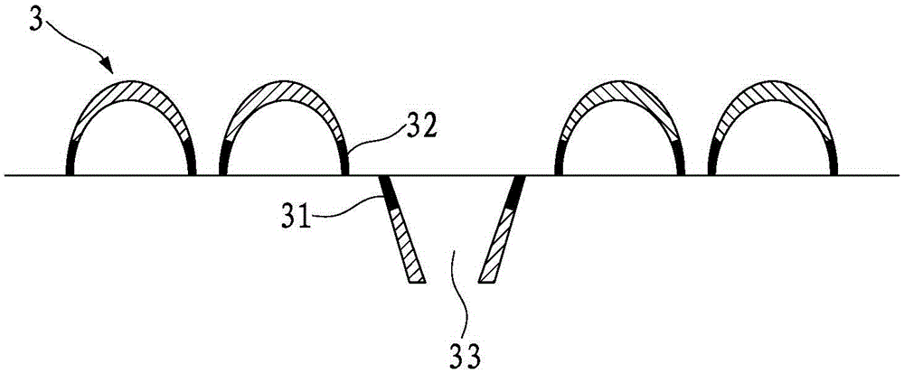 Perforating and embossing forming mold