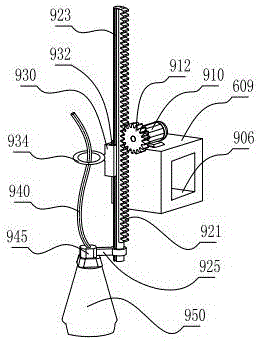 Optical-ring photographing type glass detection device provided with disc wheel, rotary table and nickel alloy V-shaped groove corner clamp