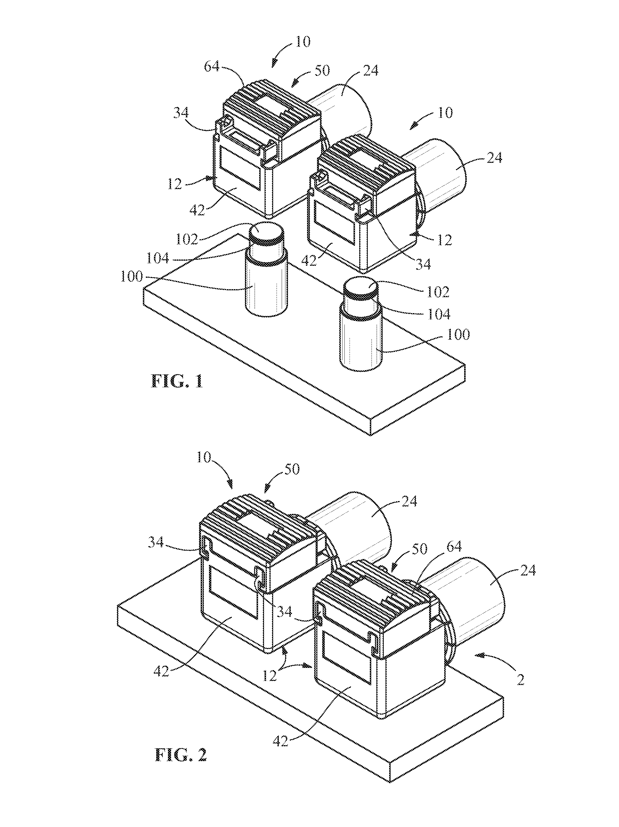 Quick connect power connector